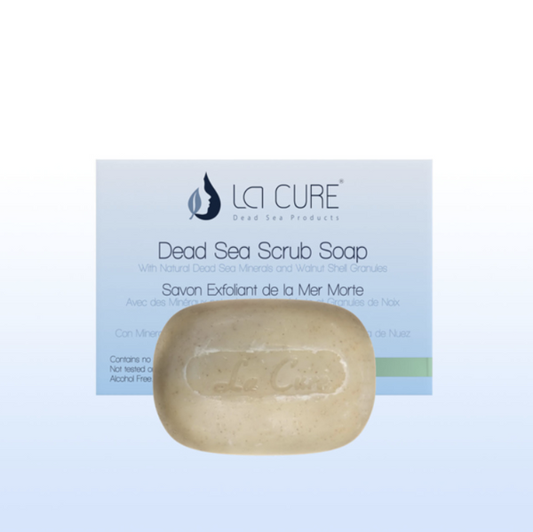 DEAD SEA SCRUB SOAP 90G, UAE, serene skin, la cure